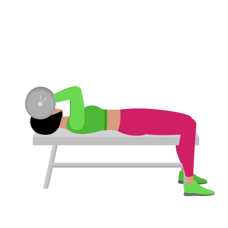 Barbell Lying Tricep Extension