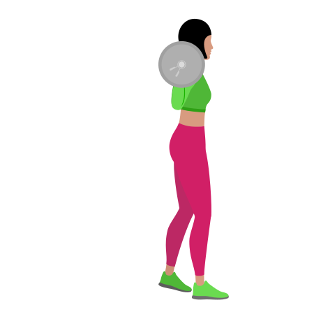 Barbell Reverse Lunges Alternating