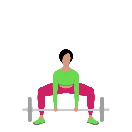 Barbell Sumo Deadlift