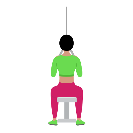 Cable Close Hammer Grip Pulldown