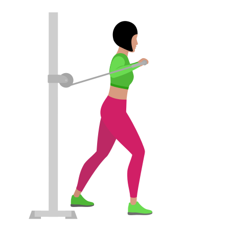 Cable Incline Chest Press