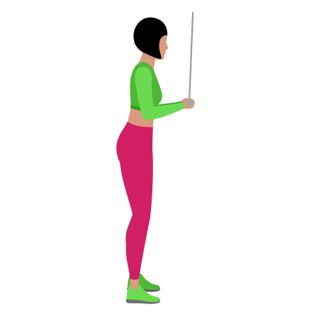 Cable Reverse Grip Tricep Pushdown