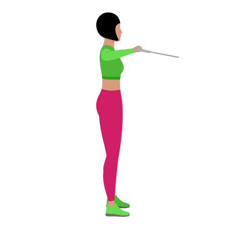 Cable Shoulder 90 Degrees External Rotation