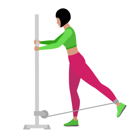 Cable Standing Glute Kickback