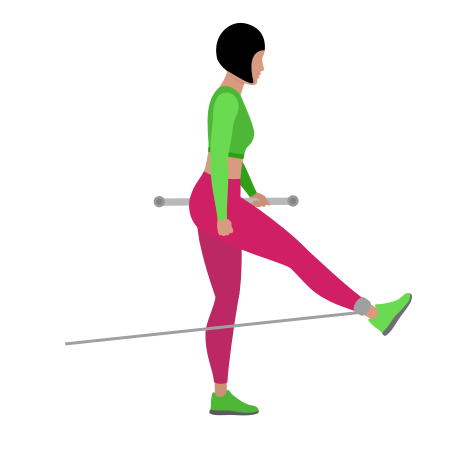 Cable Standing Leg Extension