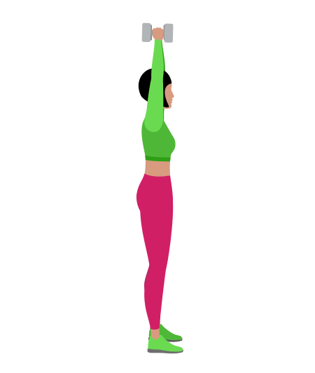 Dumbbell Shoulders Hammer Press