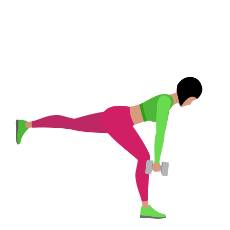 Dumbbell Single Leg Deadlift