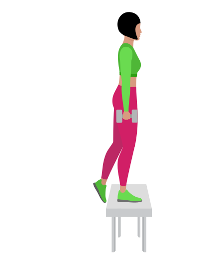 Dumbbell Step Up