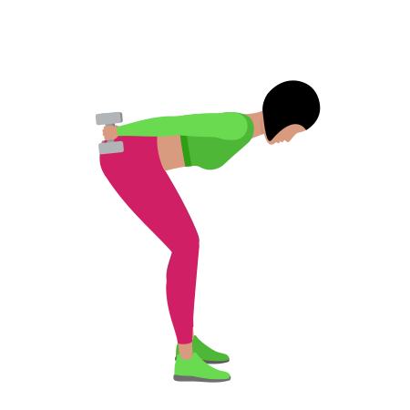 Dumbbell Tricep Kickback