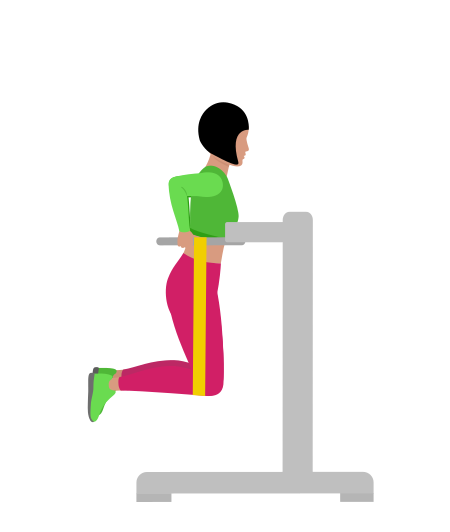 Resistance Band Assisted Dip