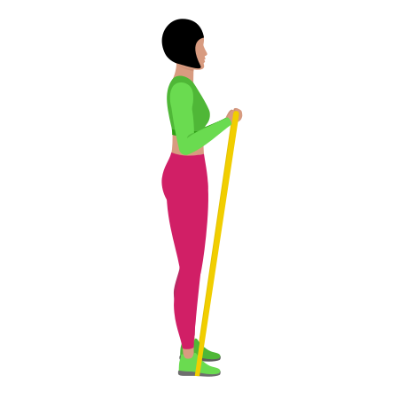 Resistance Band Bicep Curl