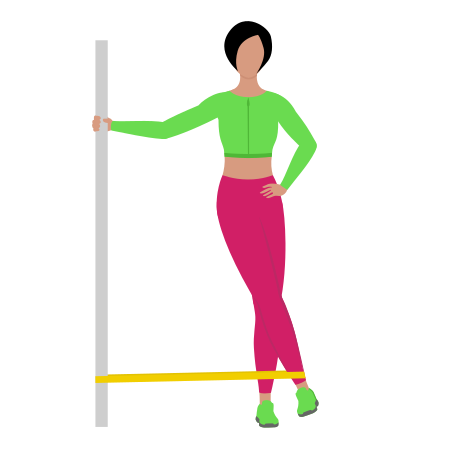 Resistance Band Hip Adduction