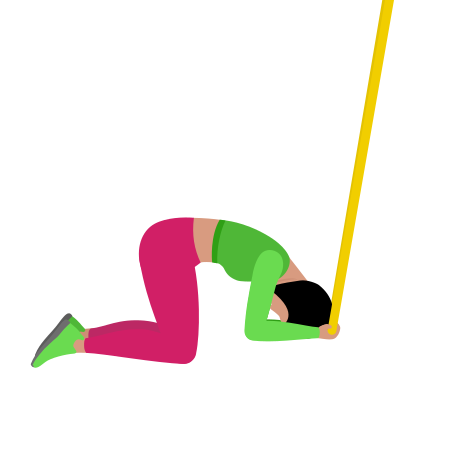 Resistance Band Kneeling Crunch