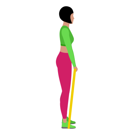 Resistance Band Romanian Deadlift