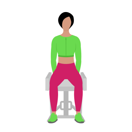 Seated Lever Hip Abduction