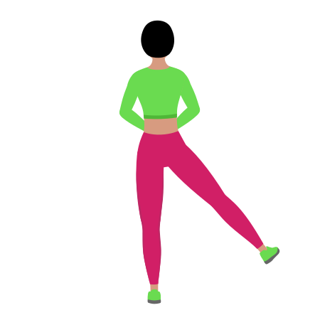Side Leg Swings Dynamic Stretching