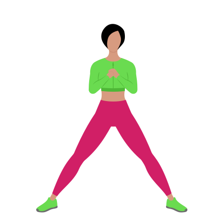 Side Lunge Hip Adductor Stretching