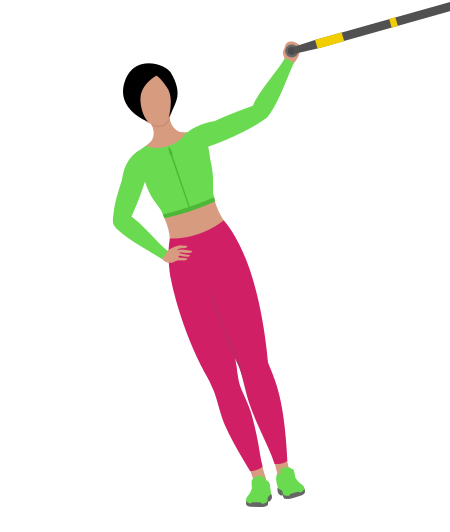 Trx Suspension One Arm Overhead Bicep Curl